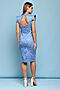 Платье 1001 DRESS (Голубой (цветочный принт)) 0101036LB #786153
