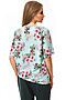 Блуза FIFTYPATES (Ментоловый/цветы) 4-100 #78616
