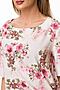 Блуза FIFTYPATES (Розовый/цветы) 4-100 #78627