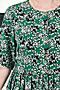 Блуза BRASLAVA (Белый зелёный чёрный) 4864-2 #786270