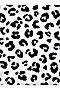 Футболка  АПРЕЛЬ (Черный леопард на белом) #786434