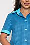 Рубашка LADY TAIGA (Голубая клетка) Б3858 #788312
