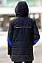 Куртка BATIK (Черный/Cиний) 106-22о-2 #794234