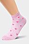 Носки CLEVER (Меланж розовый) С1195 16-18,18-20 #794975
