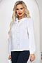 Блуза LADY TAIGA (Белый) Б4176 #802776