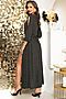 Платье LADY TAIGA (Мерцающий чёрный) П4390 #811890
