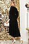 Платье LADY TAIGA (Мерцающий черный) П4521 #812411