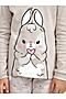 Пижама MARK FORMELLE (Серый +серые кролики) 22/20040ПП-2 #822439