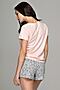 Пижама INDEFINI (Розовый, Серый) 537000-3084TBD #838049