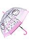 Зонт-трость PLAYTODAY (Прозрачный,разноцветный) 12342361 #841732