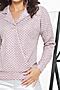 Блуза DSTREND (Розовато-серый) Б-1459 #842068