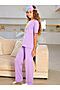 Пижама NOTA BENE (Фиолетовый) ПЖ2205 #850127