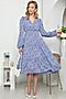 Платье LADY TAIGA (Голубое) П5374 #851068