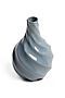 Ваза керамическая цветочная ваза декоративная спиральная витая ваза для... Nothing Shop (Серый,) 307533 #852793