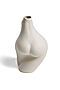 Ваза керамическая в форме женской фигуры ваза декоративная ваза для цветов... Nothing Shop (Белый,) 307504 #853653