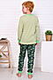 Пижама с брюками Кайман дл. рукав НАТАЛИ (Зеленый) 33320 #874733