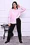 Рубашка LenaLineN арт. 02-001-22 НАТАЛИ (Полоса розовая) 33198 #874836