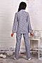 Пижама с брюками арт. ПД-006 НАТАЛИ (Зайцы на самокатах серые) 32207 #875493