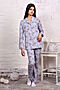 Пижама с брюками арт. ПД-006 НАТАЛИ (Кошки звезды и сердечки) 32207 #875496