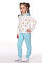 Пижама с брюками Мышки-горошки арт. ПД-016-031 НАТАЛИ (Голубой+горох) 31243 #876149