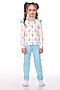 Пижама с брюками Мышки-горошки арт. ПД-016-031 НАТАЛИ (Голубой+горох) 31243 #876149