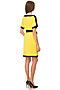 Платье MODIS (Ярко-желтый/Темно-синий) 105011935 #89010