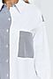 Рубашка JETTY (Белый, темно-синий) Б468-7 #890971