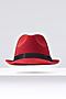 Шляпа "Джонни Д" Nothing Shop (Красный, черный,) 305403 #902452