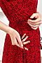 Платье  BRASLAVA (Красный чёрный с рисунком) 5801 #906089