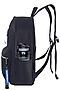 Рюкзак MERLIN ACROSS (Черно-синий) G710 #911772