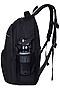 Молодежный рюкзак MERLIN ACROSS (Черно-синий) XS9226 #914299