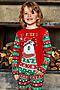Детская пижама с брюками Juno AW20BJ609 Happy New Year НАТАЛИ (Красный рисунок) 42394 #915197
