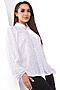 Блуза "Лорелея" LADY TAIGA (Вайт) Б7383 #918217