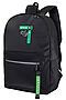 Рюкзак MERLIN ACROSS (Черно-зеленый) G709 #925694