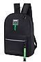 Рюкзак MERLIN ACROSS (Черно-зеленый) G702 #925698