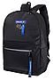 Рюкзак MERLIN ACROSS (Черно-синий) G709 #925700