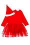 Костюм (Платье+Шапочка) PLAYTODAY (Красный,Белый) 42329007 #933850