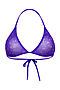 Эротический бюстгальтер "Французский поцелуй" LE CABARET (Фиолетовый) 297528 #934349