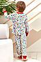 Пижама с брюками Juno AW21BJ634 O Sleepwear Boys НАТАЛИ (Белый машинки) 43201 #934526