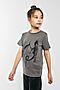 Детская футболка 52333 НАТАЛИ (Серый) 44115 #941732