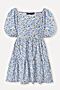 Платье INCITY (Бело-синий) #949950