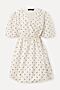 Платье INCITY (Бело-черный) #950856