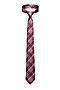 Набор: галстук, платок, запонки, зажим "Амбиции" SIGNATURE (Бордовый, черный, розовый,) 299867 #951626
