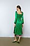 Платье INCITY (Бело-зеленый) #953419