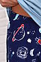 Пижама с брюками Астронавт НАТАЛИ (Голубой) 45160 #956019