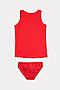 Комплект нижнего белья MARK FORMELLE (Красный +звездочки на красном) 22/20526ПП-0 #958034