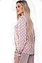 Блуза LADY TAIGA (Пудра) Б8098 #962211