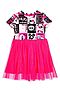 Платье PLAYTODAY (Розовый,Разноцветный) 12422111 #967951
