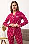Пижама LIKA DRESS (Красный) 9895 #969966