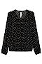 Блуза POMPA (Черный) 1148640lm0598 #970114